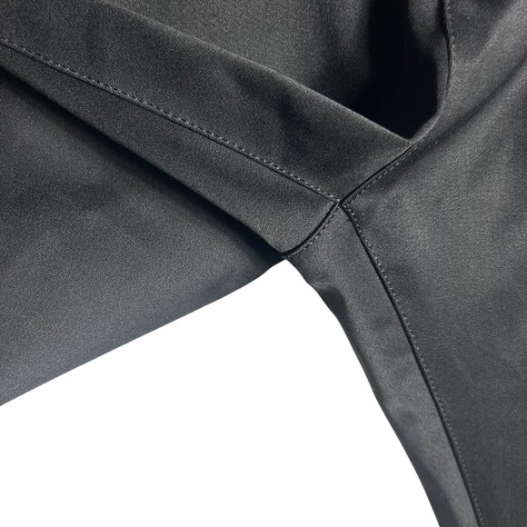 NWOT BAUBAX Merino Wool Blend Stain Water Resistant Trouser Black 10 / 34 TALL - Picture 3 of 11